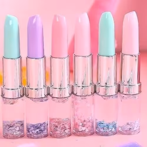 خودکار آکواریومی طرح رژلب فقط آبی و صورتی  موجوده 