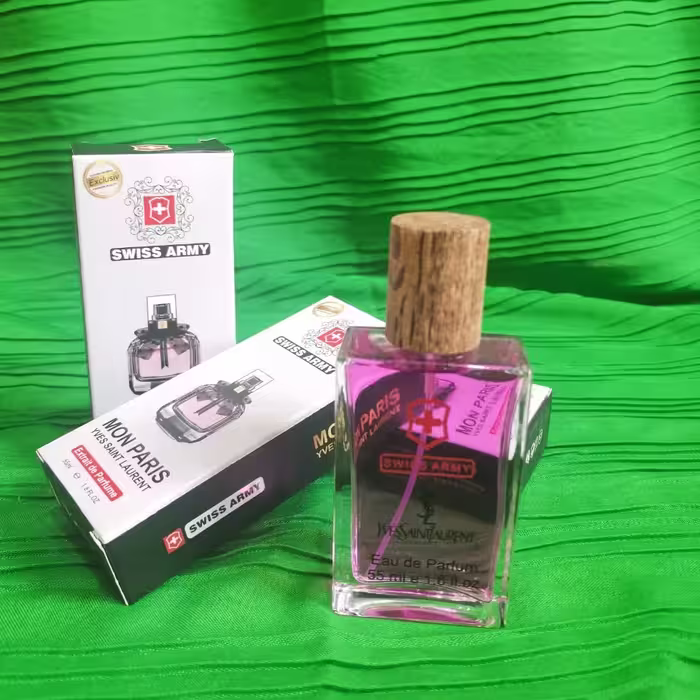 ادکلن عطرجیبی مون پاریس سوئیس آرمی حجم 55میل زنانه