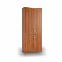 کتابخانه با درب تمام چوبی بنفشه 217