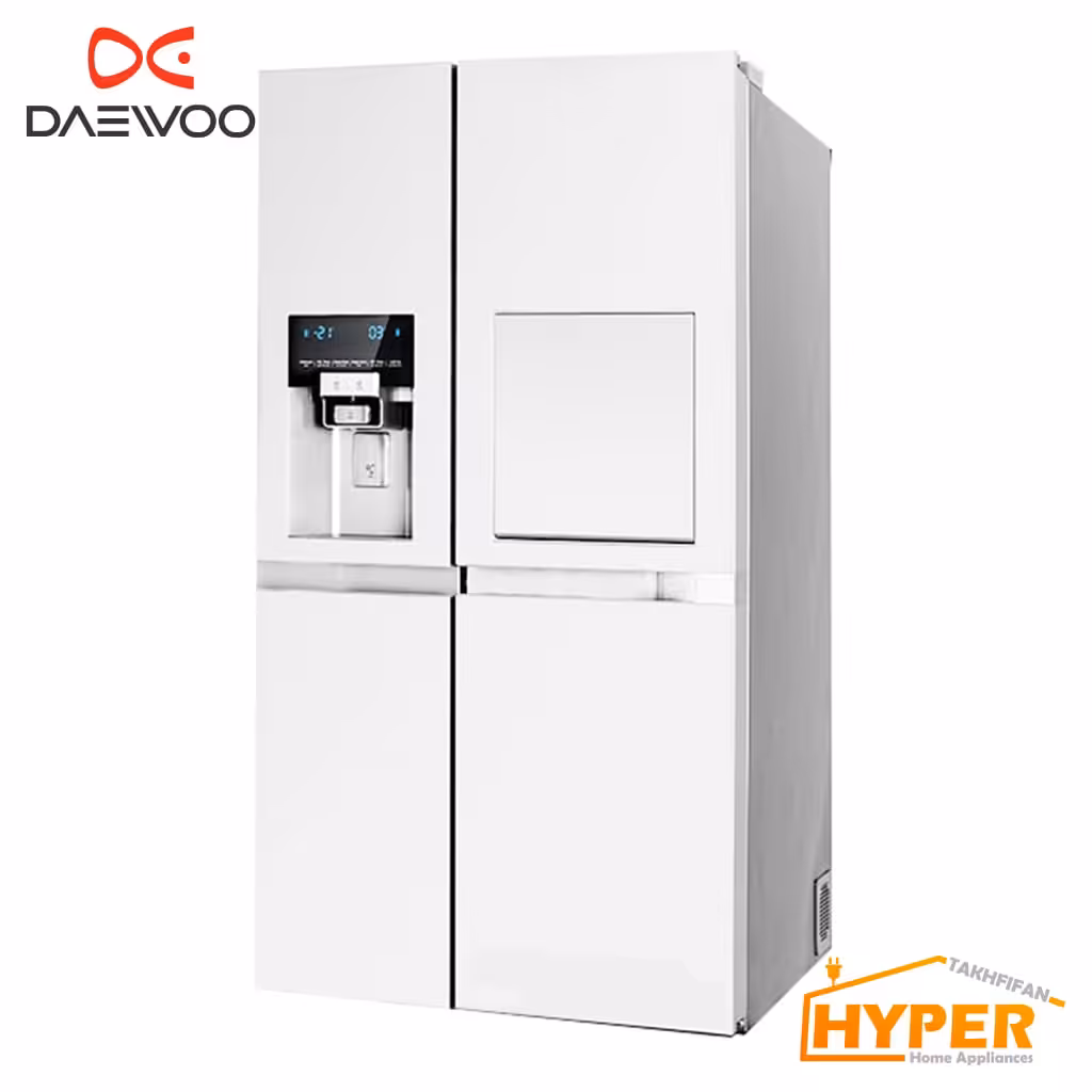 یخچال فریزر ساید بای ساید دوو DES-3300MW سفید متالیک