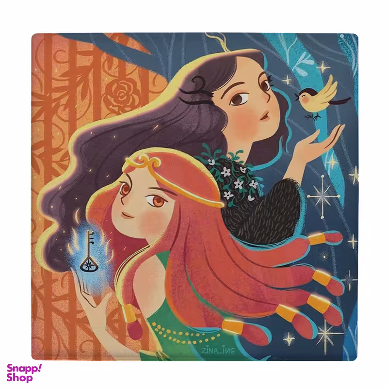 زیر لیوانی طرح دو دختر کد 3454270_1263