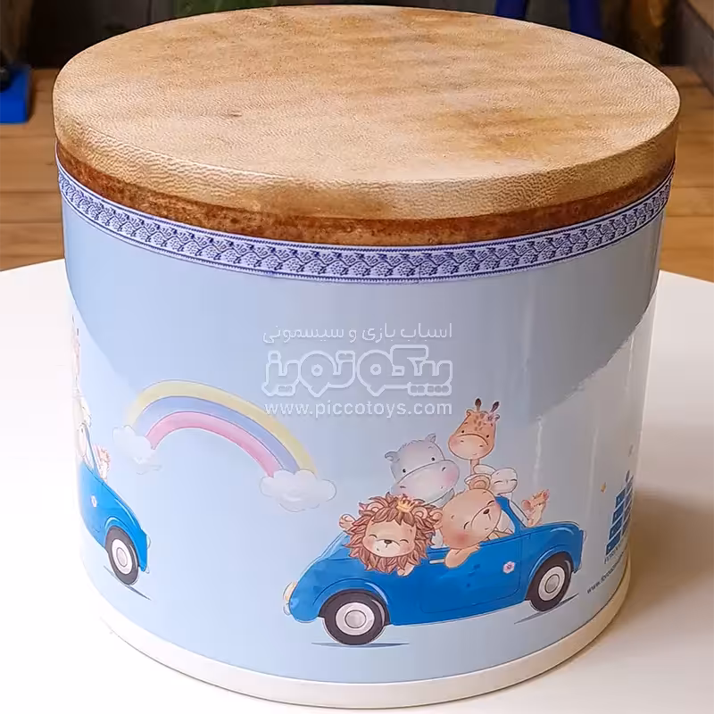 طبلک آموزشی کودک طرح ماشین حیوانات کد 4394316