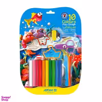 خمیربازی آریا (Arya) مدل وکیومی با ابزار 10 رنگ