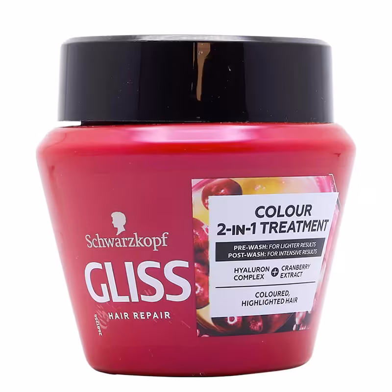 ماسک مو قرمز گلیس مدل color برای موهای رنگ شده حجم 300 میل | فروشگاه ارس ترک