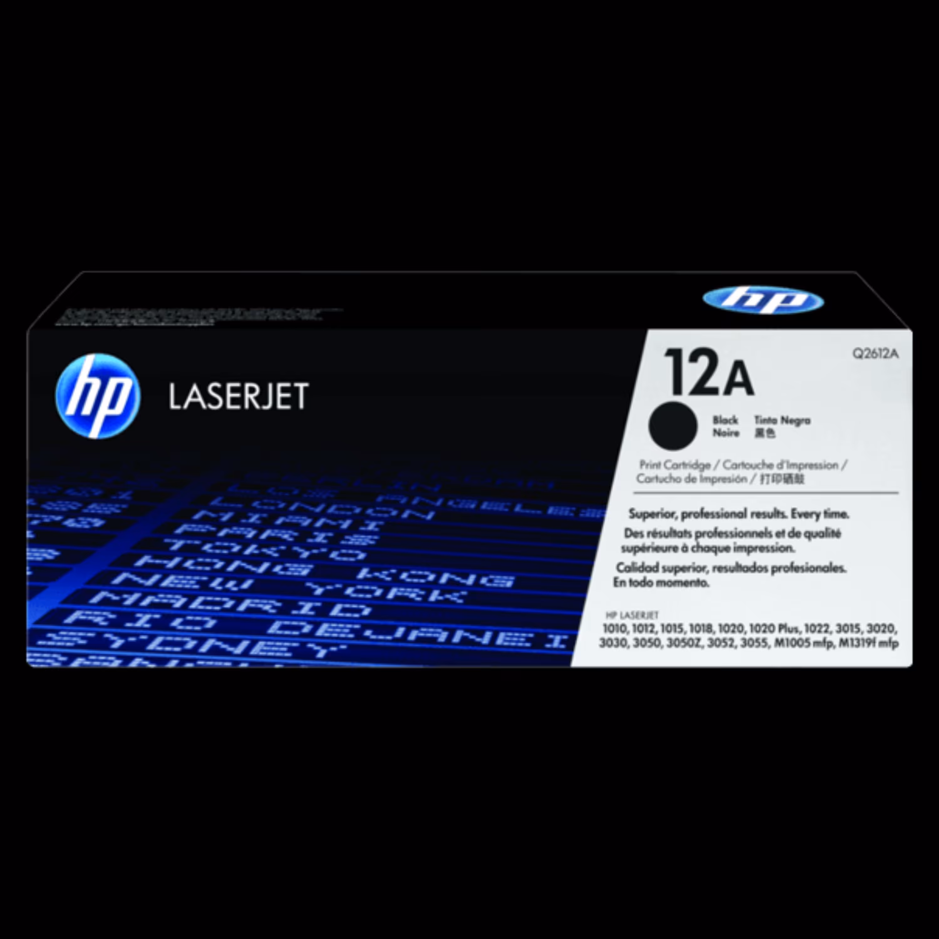 کارتریج تونر مشکی اچ پی HP 12 A