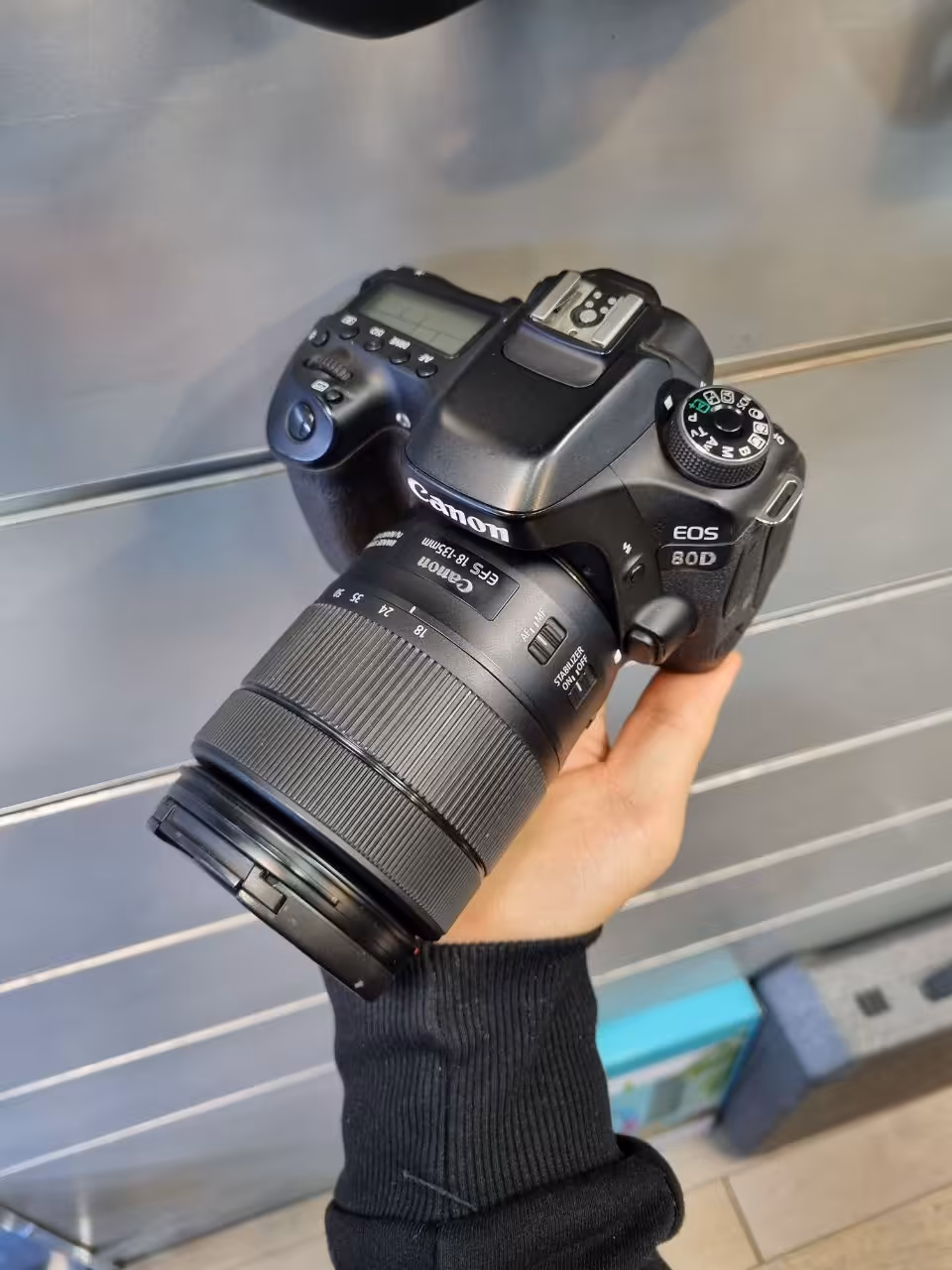 دوربین عکاسی کانن Canon 80d 18-135 Usm استوک