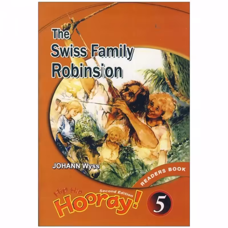 Hip Hip Hooray 5 Readers book The Swiss Family Robinson کتاب