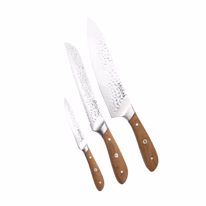 ست چاقو 3 تیکه مدل AK-1832 برند ARKULINA | خانه سام