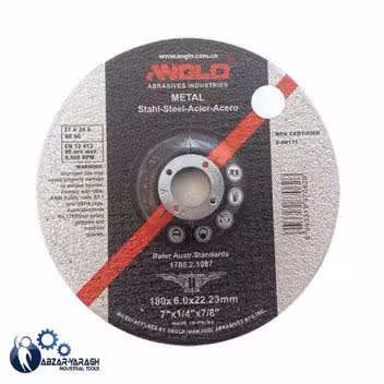 سنگ مینی ساب آهن انگلو 222*6*115 مدل . - ابزار یراق