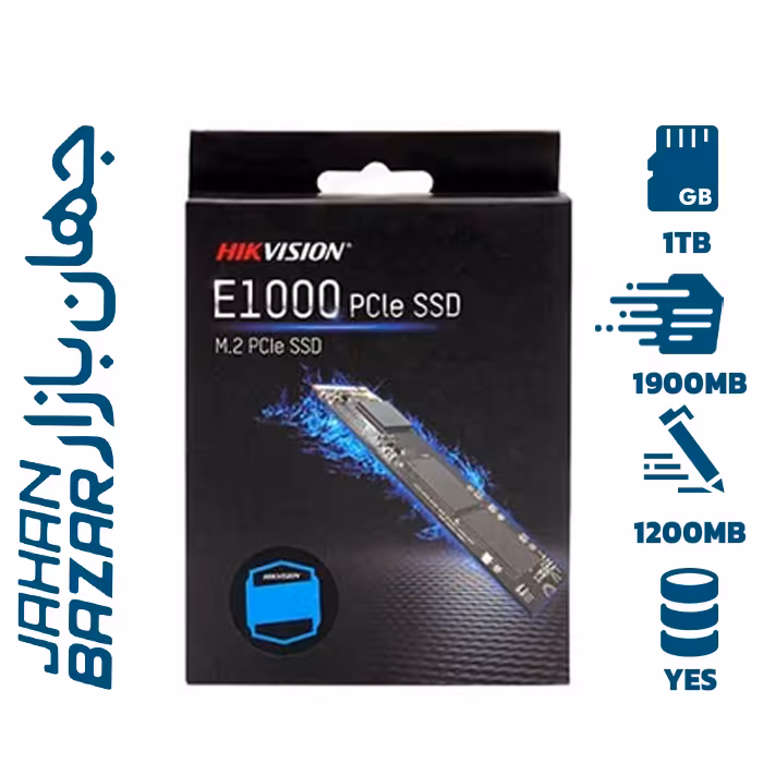 هارد اینترنال هایک ویژن Hikvision E1000 M.2 2280 1TB PCIe با ظرفیت 1 ترابایت