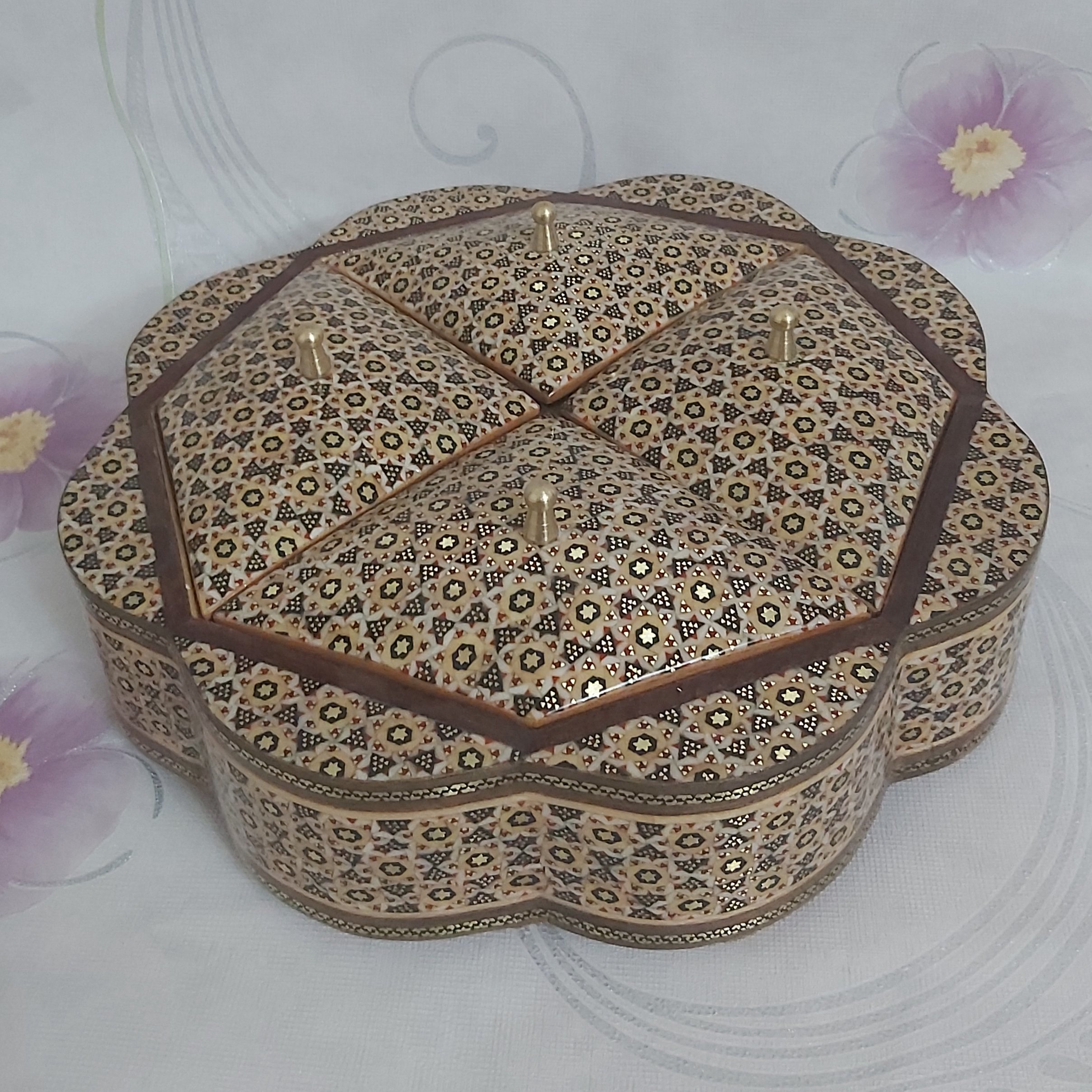 شکلاتخوری 4درب خاتمکاری