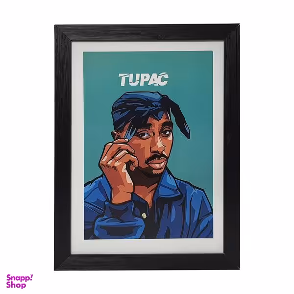 تابلو طرح توپاک مدل PrTup21b