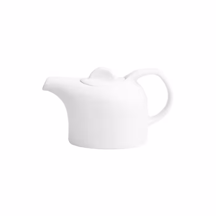 قوری چای چینی زرین سفید (2 فنجان)