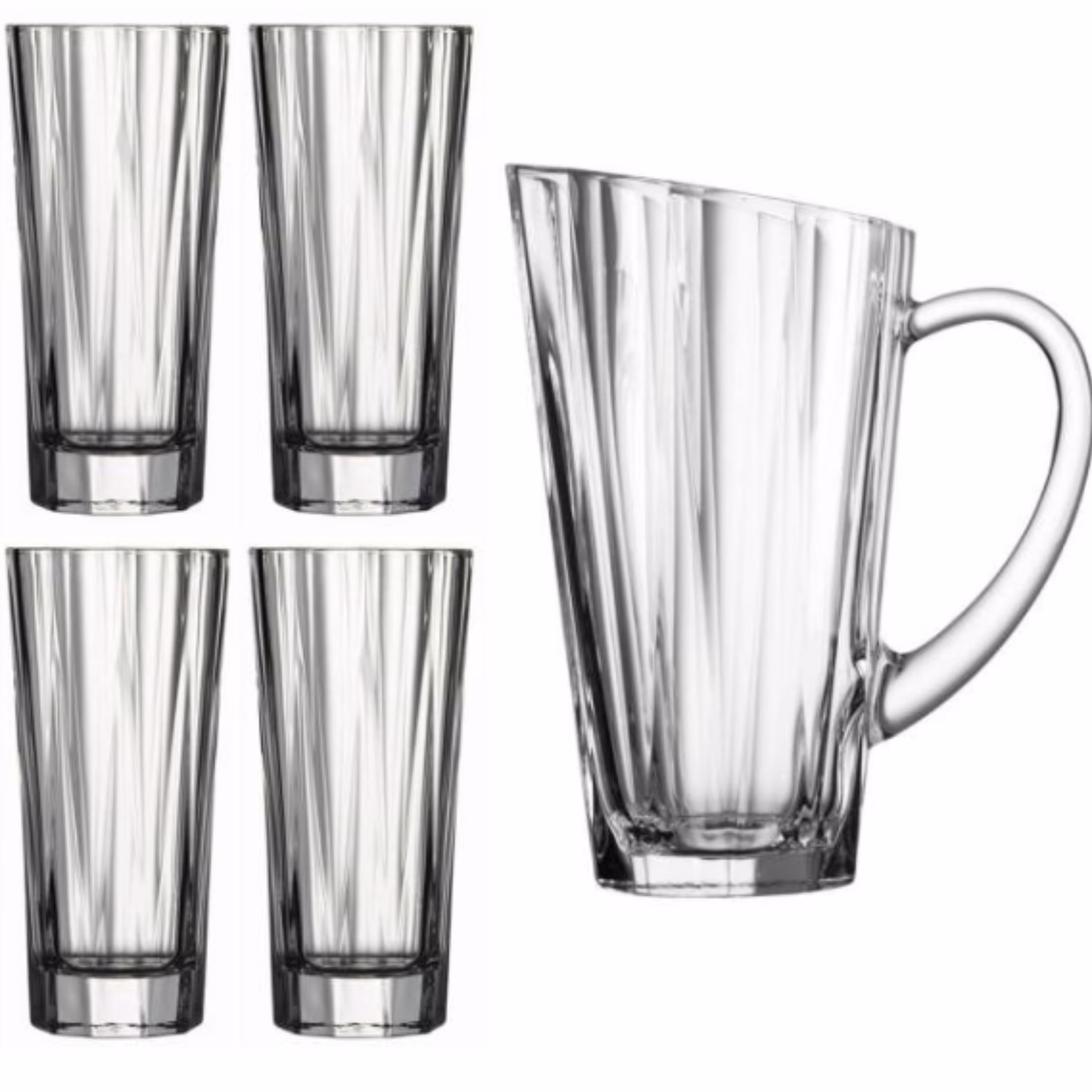 پارچ و لیوان بلند NUDE پاشاباغچه مدل گریس نود کد 95144