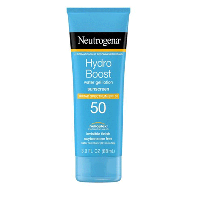 لوسیون ضد آفتاب مرطوب کننده واتر ژل هیدروبوست نوتروژینا Neutrogena Hydro Boost Moisturizing Water Gel Sunscreen Lotion SPF 50