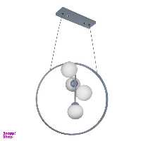 لوستر 4 شعله چشمه نور کد 1900/4T-WT