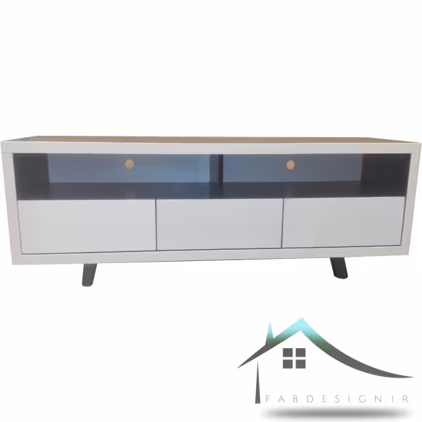 میز تلوزیون تک شبکه کشویی