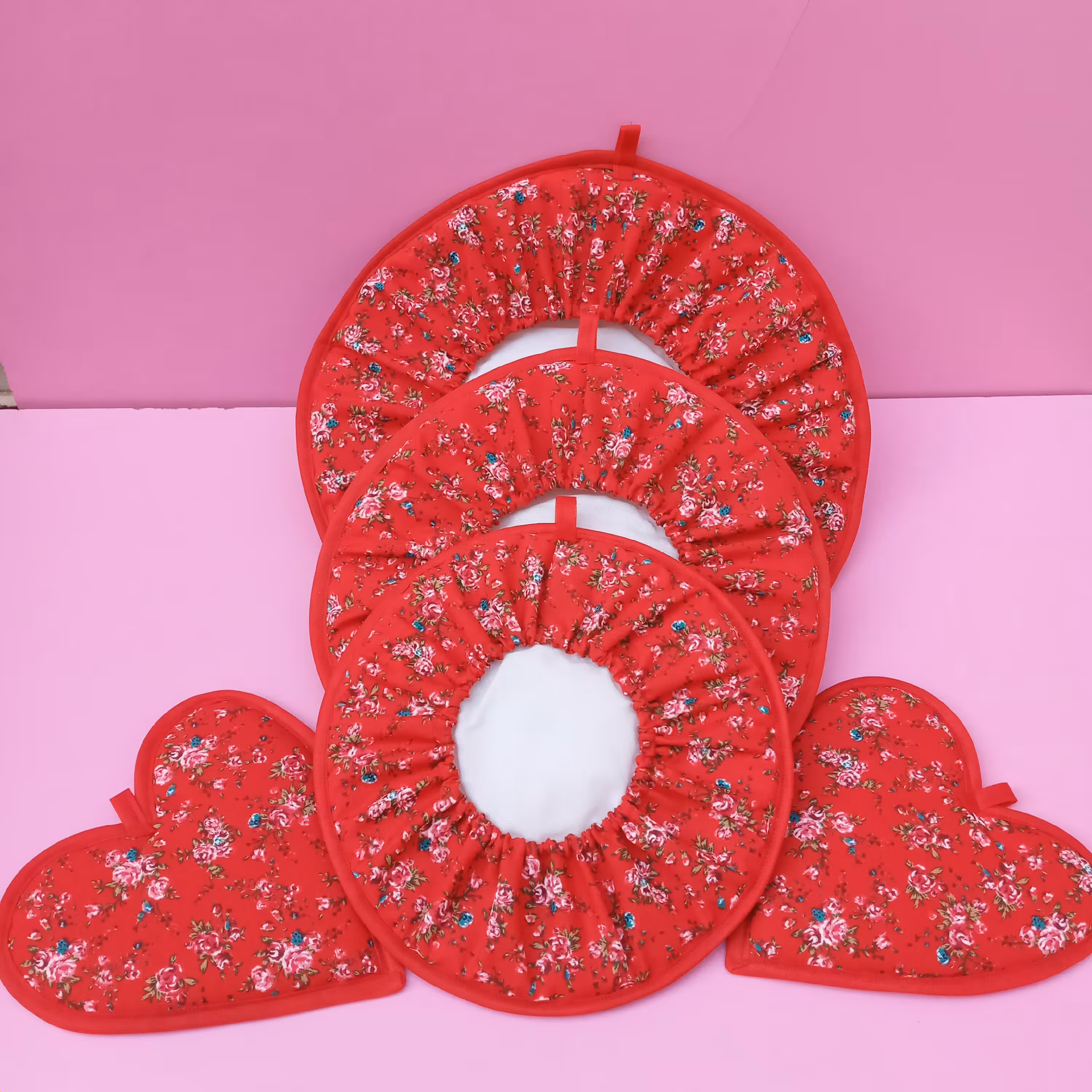 سرویس دمی دستگیره 5 تیکه جنس عالی سه عدد دمی و دو عدد دستگیره (سرویس دمکنی )