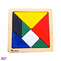 پازل چوبی مدل پازل تانگرام شماره 01