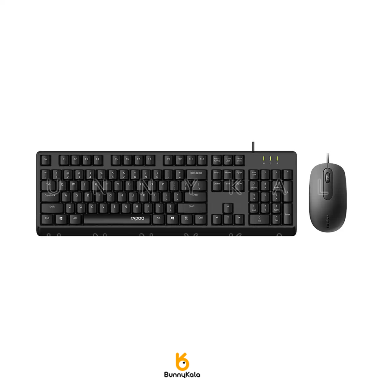 کیبورد و ماوس با سیم رپو مدل X130PRO