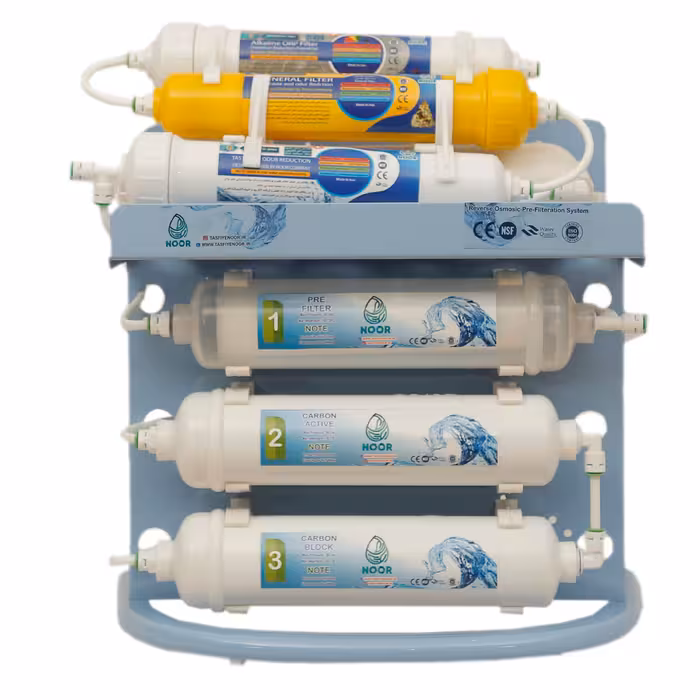 دستگاه تصفیه آب خانگی 7 مرحله ای نور مدل BLUE LINE L700