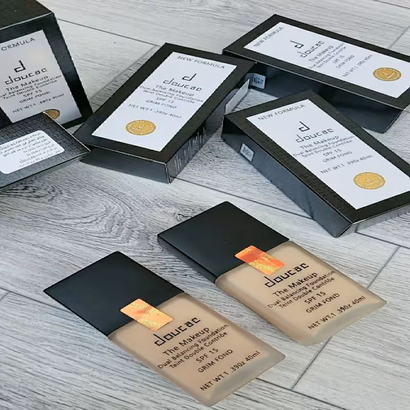 کرم پودر   دوسه شیشه تخت در دو شماره 1و2از برند doucce