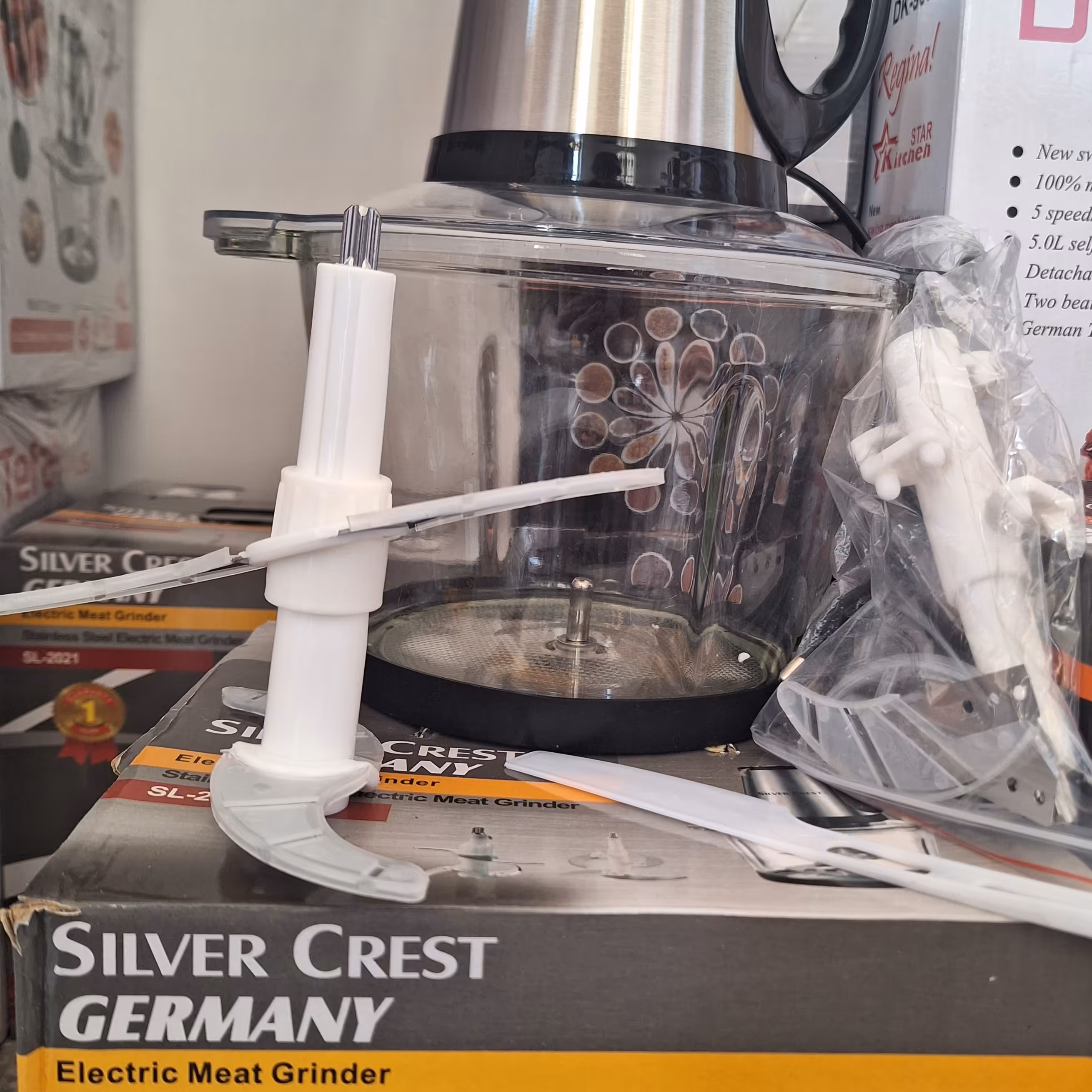 خردکن3.5لیتر سیلورکرست لطفا اول استعلام موجودی بگیرید