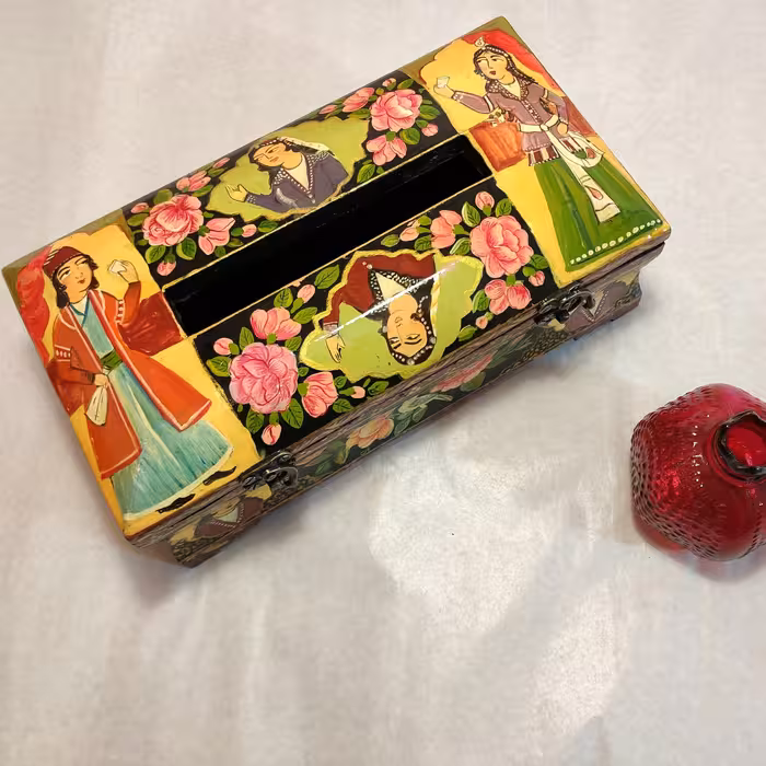 جعبه جای دستمال کاغذی