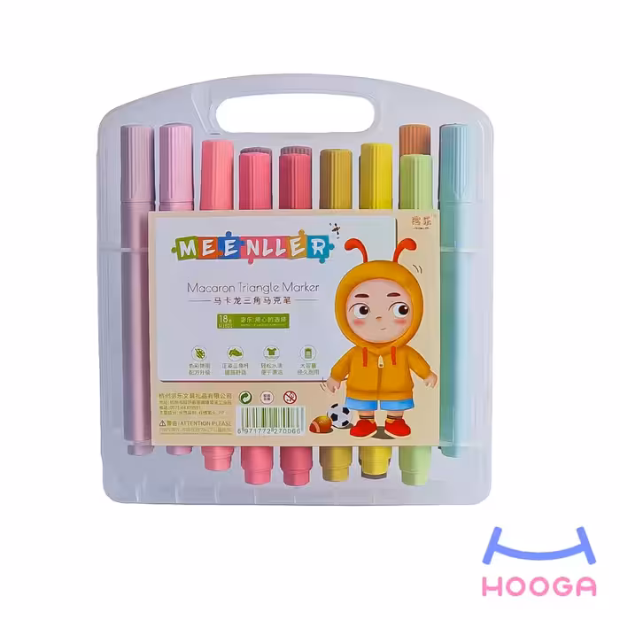 پک هایلایتر پاستلی 18 رنگ - هوگا شاپ - فروش انواع محصولات فانتزی