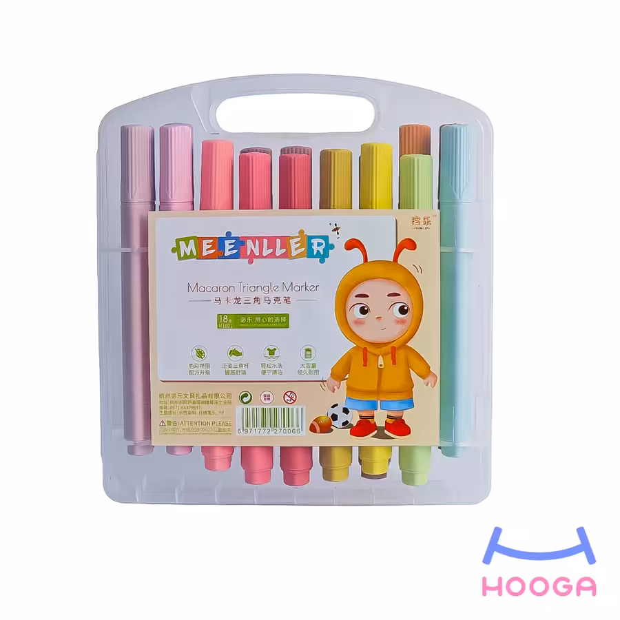 پک هایلایتر پاستلی 18 رنگ - هوگا شاپ - فروش انواع محصولات فانتزی