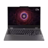 لپ تاپ گیمینگ 15.6 اینچی لنوو مدل LOQ 15ARP9 (2024) با پردازنده Ryzen 5 7235HS، رم 12 گیگابایت DDR5، حافظه 512 گیگابایت SSD و گرافیک RTX 3050 یا RTX 4050 با 6 گیگابایت حافظه اختصاصی، صفحه نمایش FHD