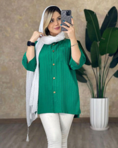 مانتو اسپرت زنانه کراش مدل ایوا
