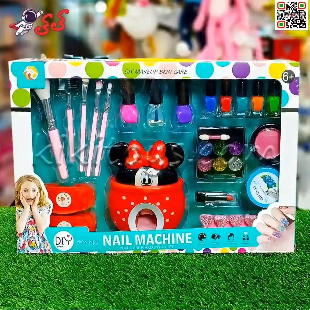 اسباب بازی استمپر ناخن اورجینال Nail care makeup play set