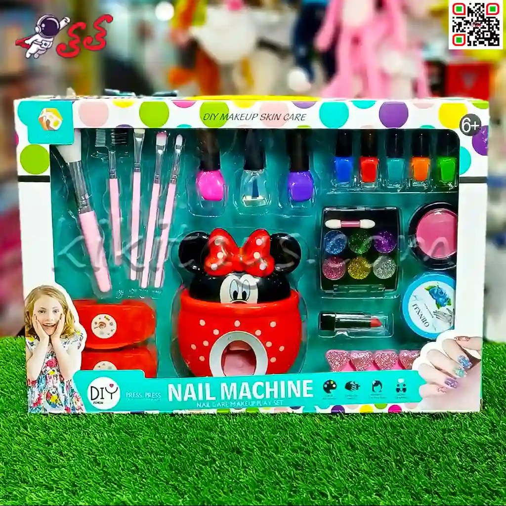 اسباب بازی استمپر ناخن اورجینال Nail care makeup play set
