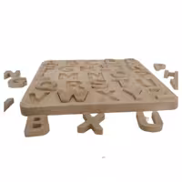 پازل حروف چوبی  مدل پازل حروف انگلیسی 