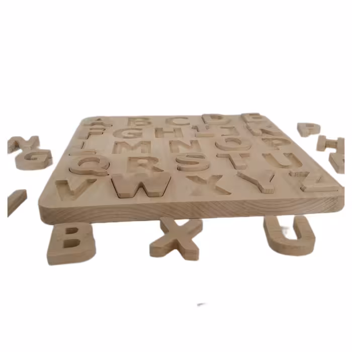 پازل حروف چوبی  مدل پازل حروف انگلیسی 