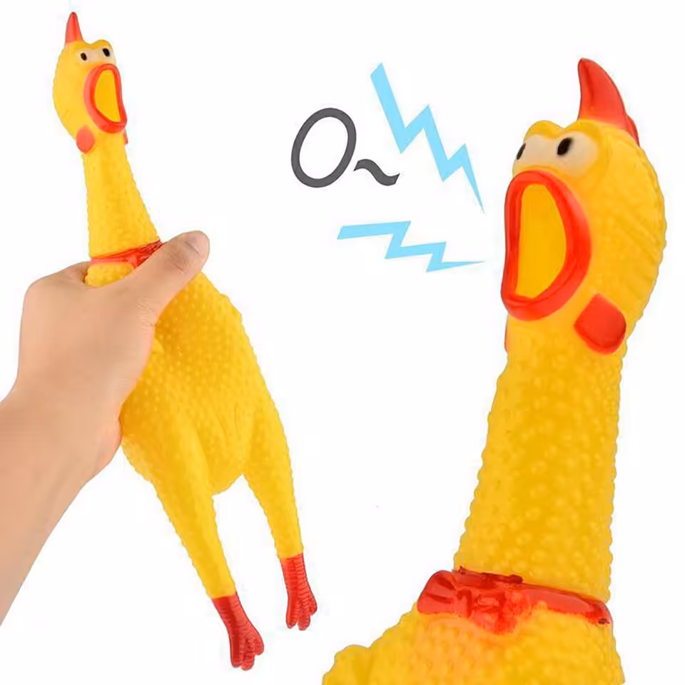 عروسک مرغ نالان مناسب شوخی و سرگرمی