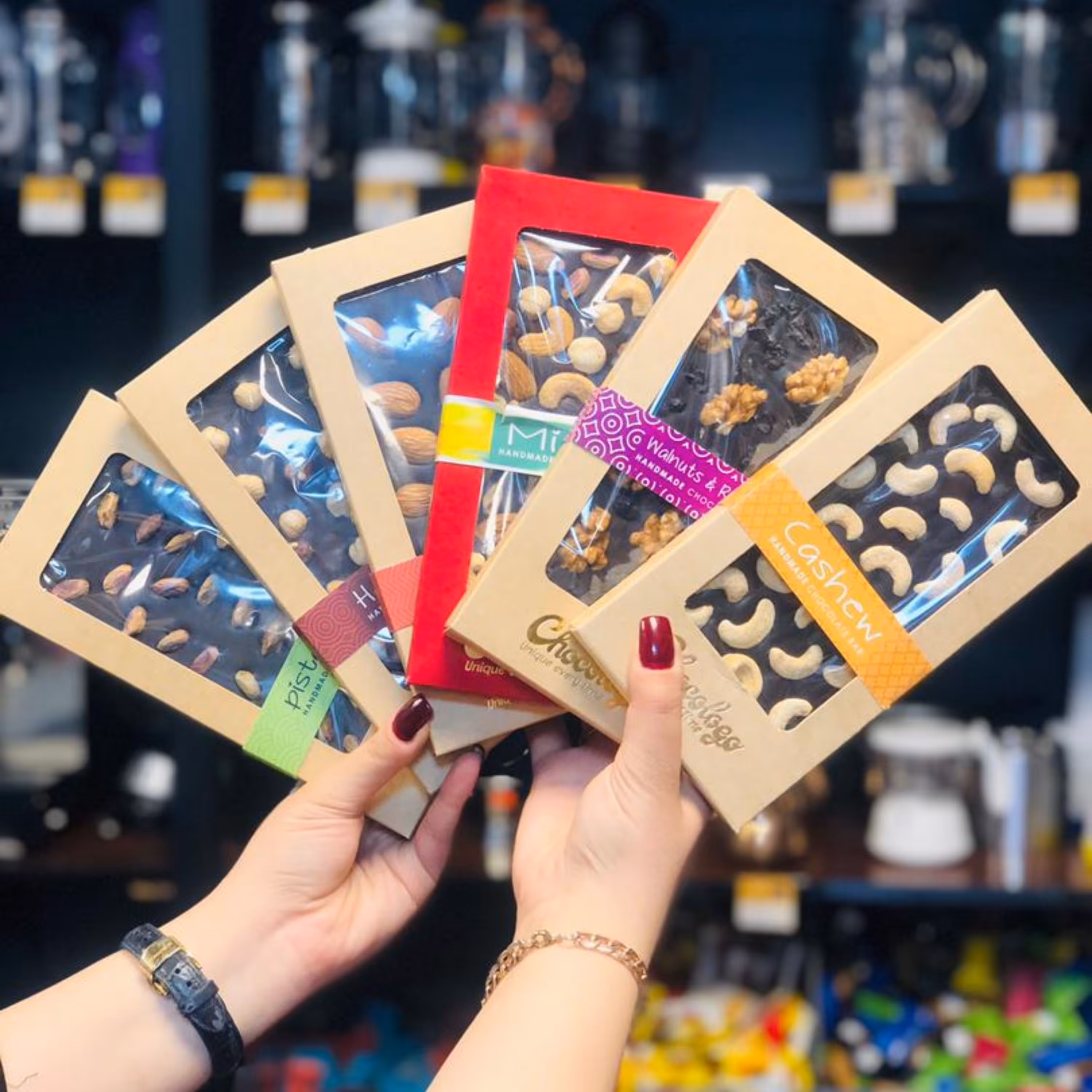 شکلات مغزدار