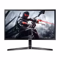 مانیتور خمیده سامسونگ مدل LC24RG50FQM سایز 24 اینچ