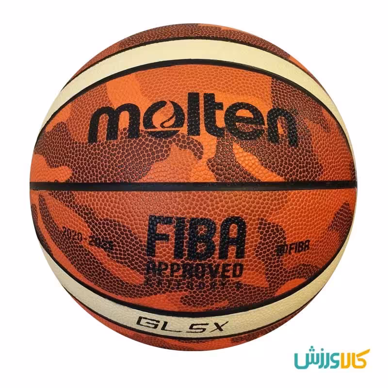 توپ بسکتبال مولتن چرمی سایز 5 با سوزن