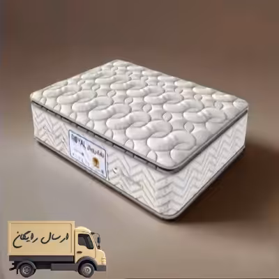 تشک رویال دونفره پددار فول طبی فنری الترا (180 × 200 cm) 8 سال گارانتی
