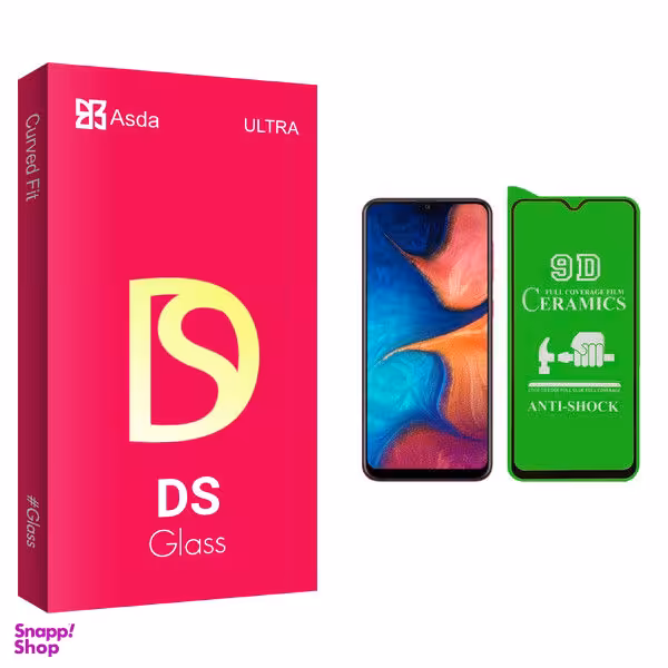محافظ صفحه نمایش سرامیکی آسدا مدل DS glass مناسب برای گوشی موبایل سامسونگ Galaxy A20