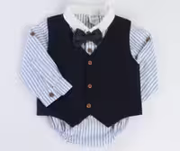 شومیز بادی جلیقه دار h&amp;amp;m