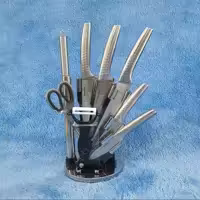 ست کارد و ساطور 8 پارچه  کد 551 برند دونالکس DONALEX