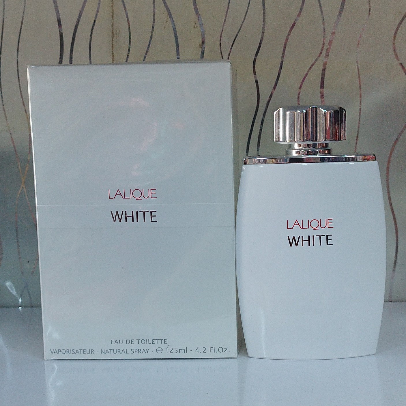 ادکلن لالیک WHITE (سفید) با حجم 125 میل ساخت کشور فرانسه