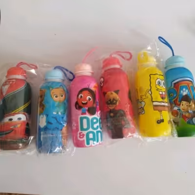 قمقمه درجه یک ساده کارتونی(مناسب برای جوایز مدرسه)