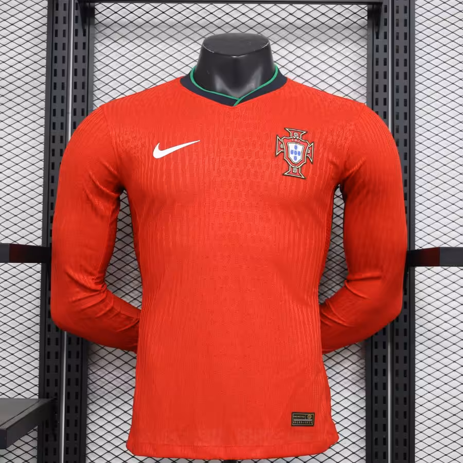 لباس اول پرتغال یورو 2024 آستین بلند | بازیکن