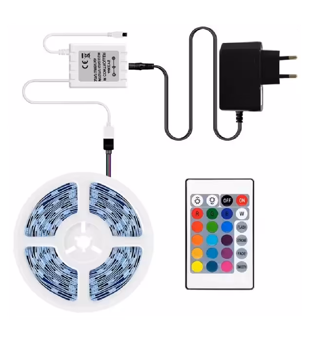 ریسه ال ای دی مدل گیمینگ کد RGB طول 5 متر