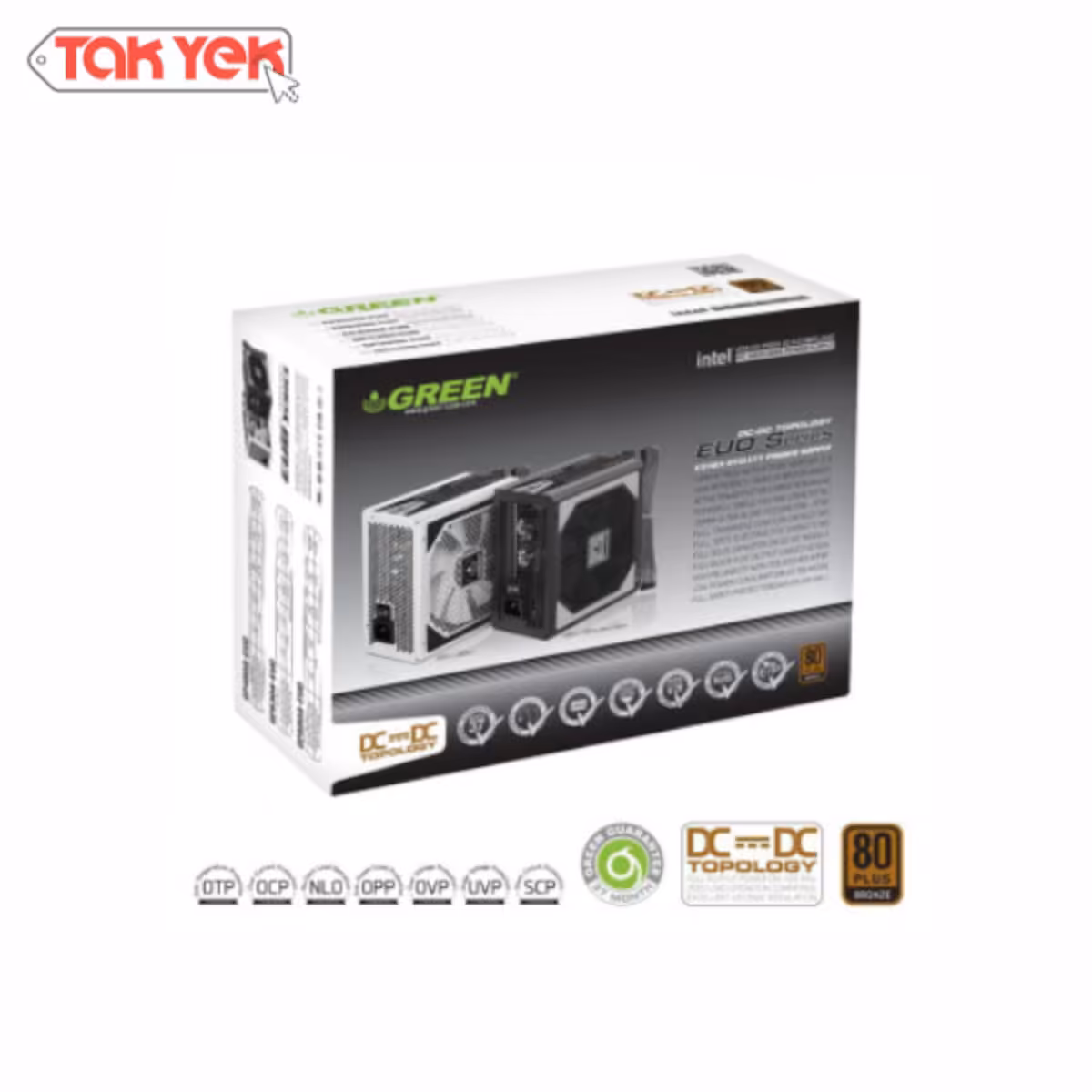 منبع تغذیه کامپیوتر گرین GP530A-EUD