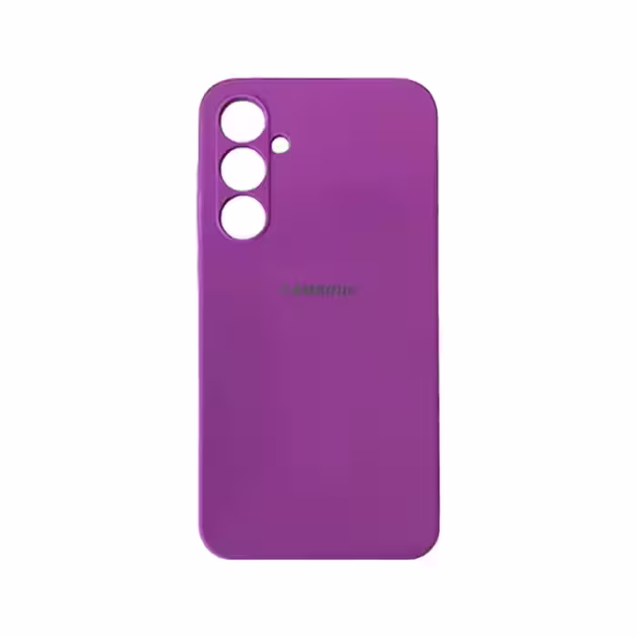کاور سیلیکونی پاک کنی SAMSUNG A55 رنگ بنفش روشن